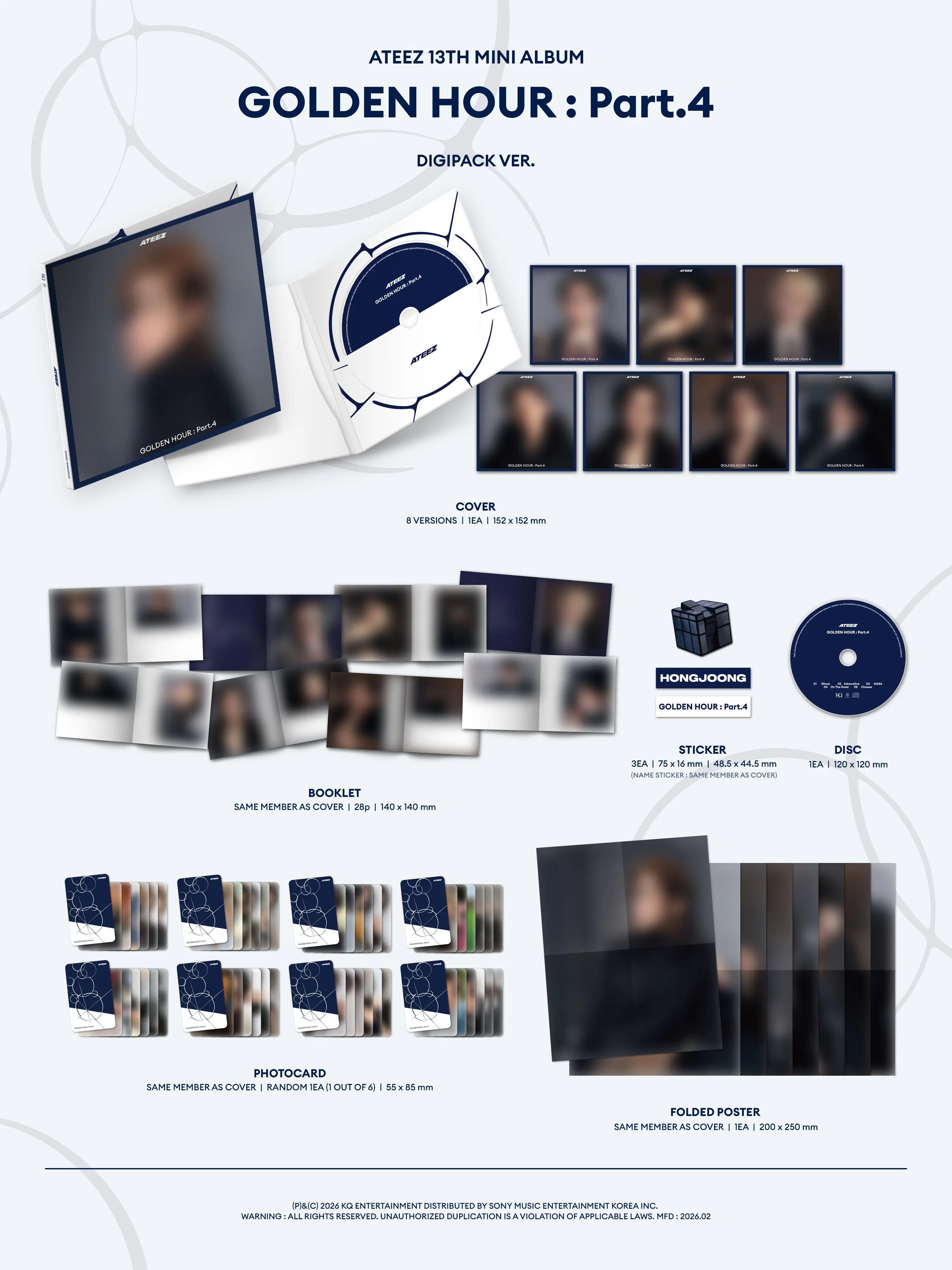 GOLDEN HOUR PT4 COMPACT HELLO82 LATAM EXCLUSIVE